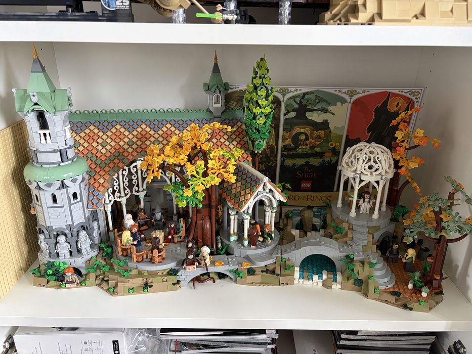 Lego Lord od the Rings 10316 oraz 10333 Barad Dur Lego Icons