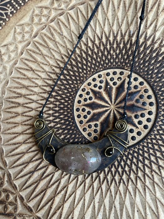 Naszyjnik, wisiorek, wisior, orgonit