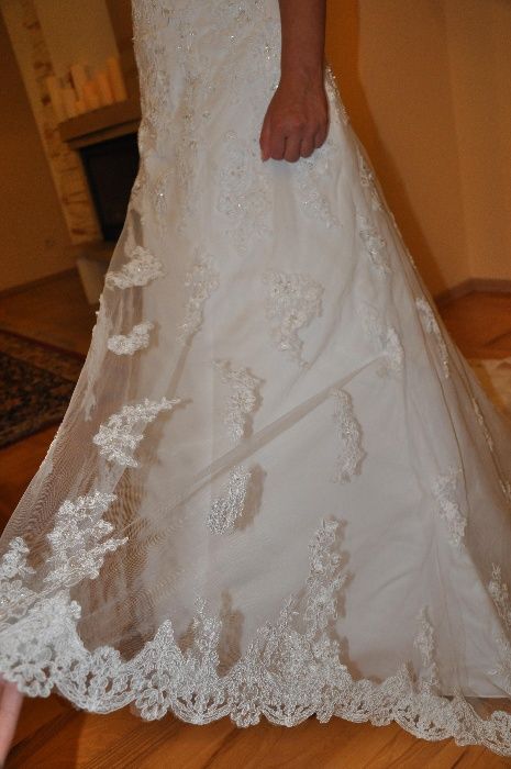 Suknia ślubna Herms Herm's Bridal Cerquetta rozm. 36 + Halka i welon!!