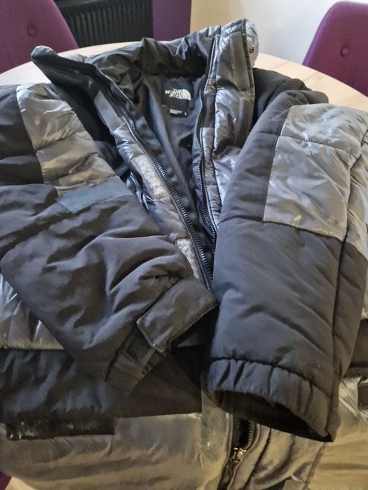 Kurtka the North face rozmiar roz M czarno szara
