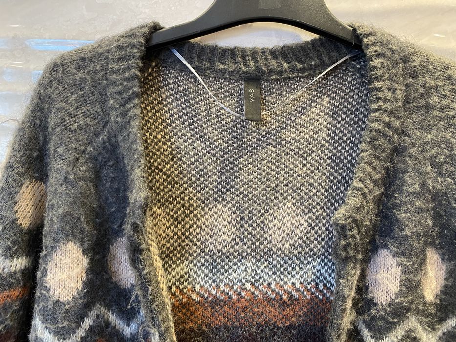Swetr kardigan xl welniany