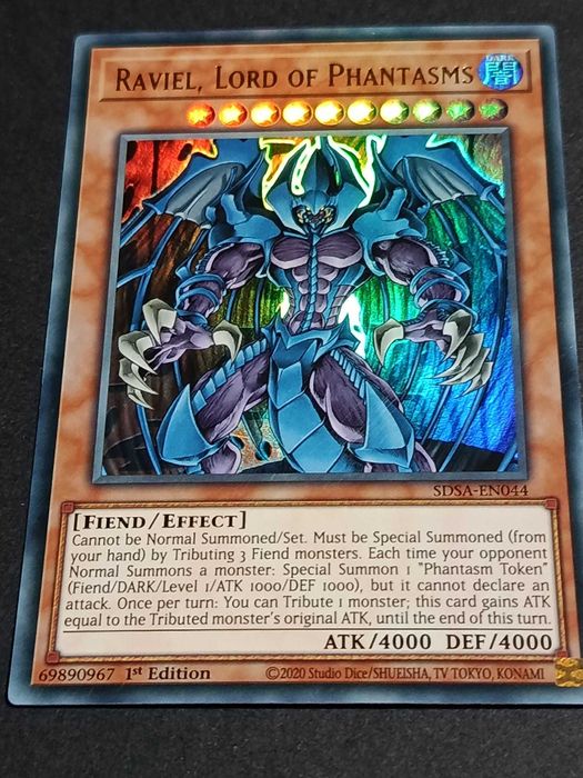 Yu-Gi-Oh! 1.ª Edição 'Sacred Beasts Bundle' (3 Ultra Rares) - TN19-007/008/009 - Uria, Hamon & Raviel - Structure Deck: Sacred Beasts - Cartas de 2020