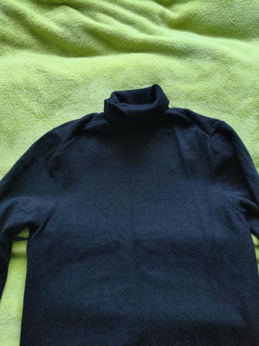 Reserved sweter golf  męski 100 wełna merino rozmiar M czarny