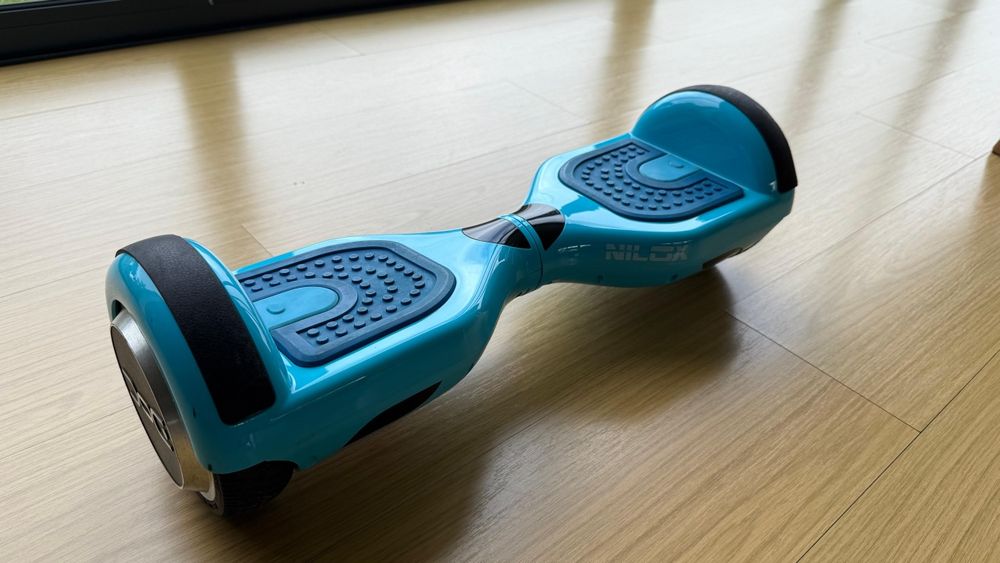 Hoverboard azul .