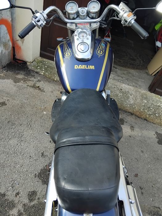 Moto daelim como nova pc kilometros