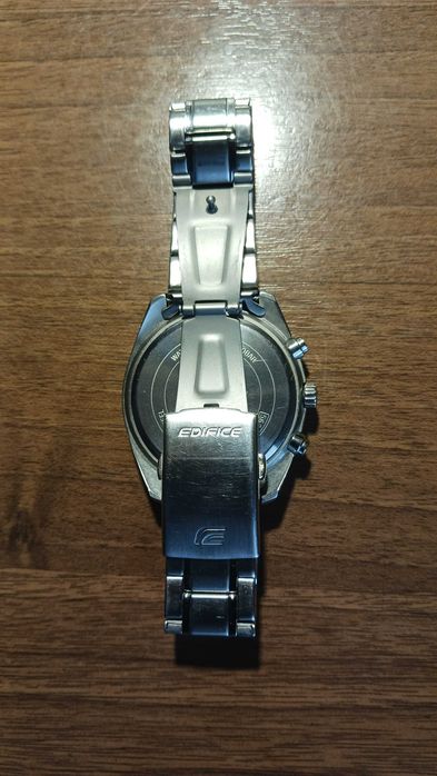 Zegarek Casio Edfice Chronograf - świetny stan, niebieski