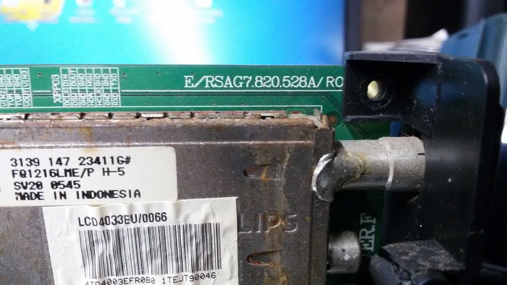 e/rsag7.820.528a/roh placa de video e audio tv lcd hisense lcd4033eu