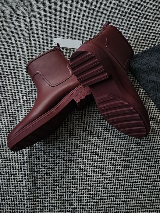 Kalosze kozaki bordo Calvin Klein