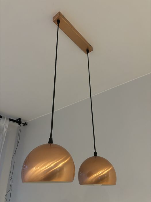 Lampy w kolorze miedzianym