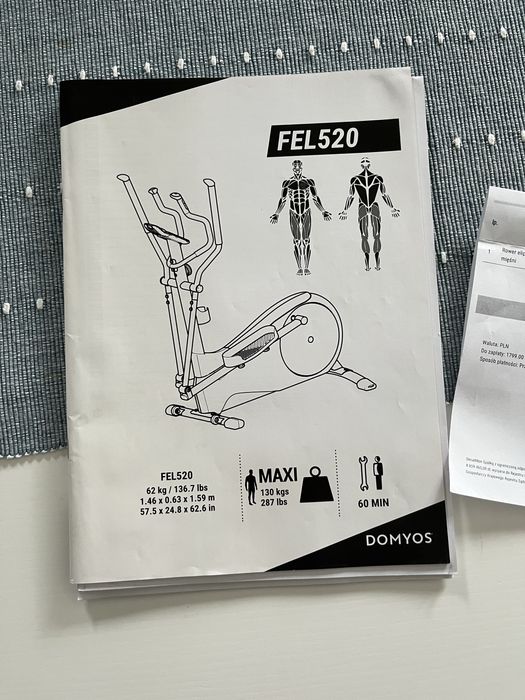 Orbitrek rower eliptyczny domyos