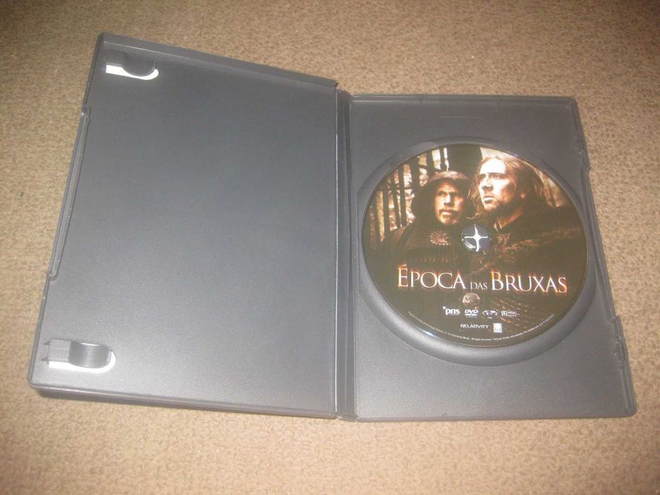 DVD "Época das Bruxas" com Nicolas Cage