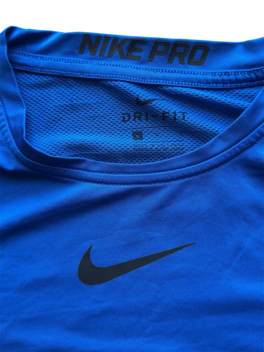 Camisola manga comprida Nike Pro Azul