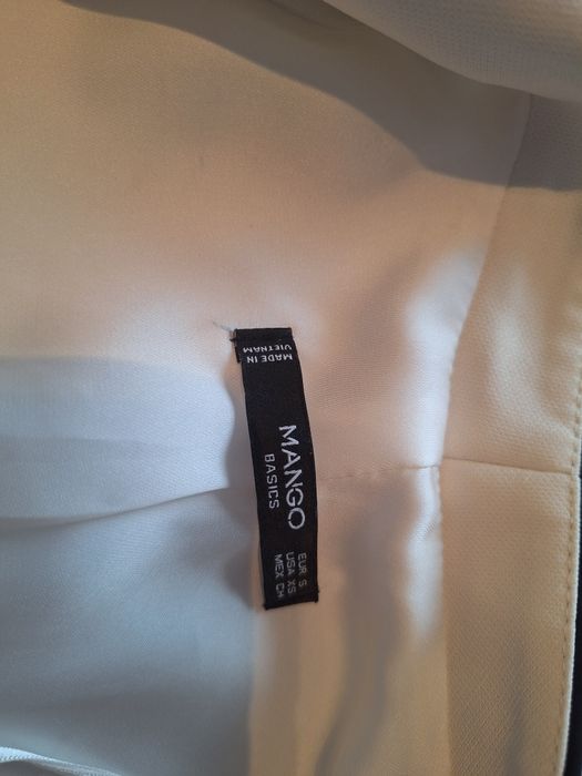 Blazer branco mango S