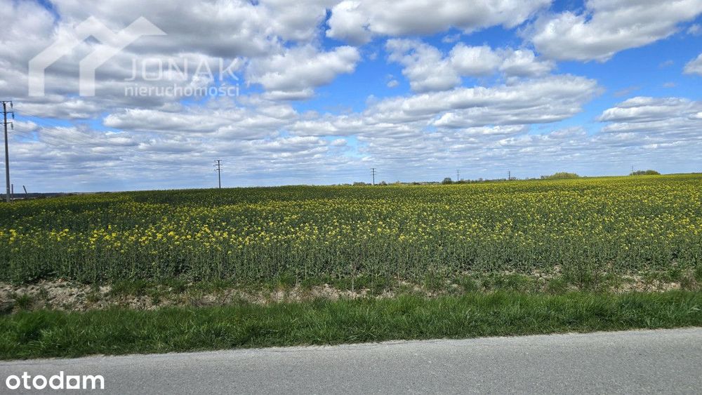 Działka 2833m²Srebrzyszcze –tylko 3,km od Chełma