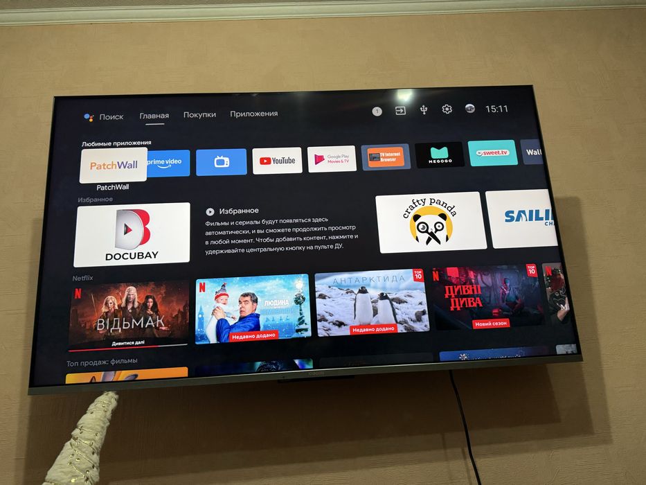 Продам Телевизор xiaomi q1e 55" в идеальном состоянии возможно с крипл