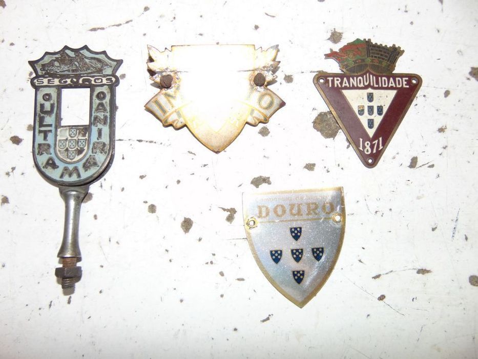 Emblemas companhias do seguro