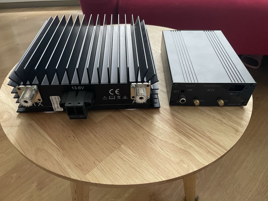Transceiver hermes lite 2 + wzmacniacz 200 radiostacja KF