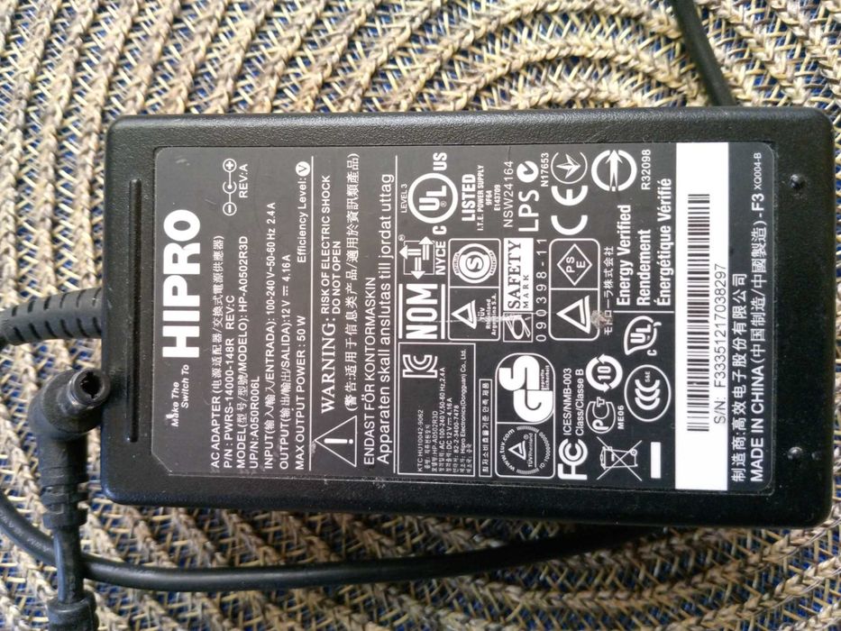 Zasilacz Hipro 12V   4,16A