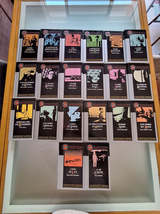 Coleção Lipton da Biblioteca Visão - Mestres Policiais