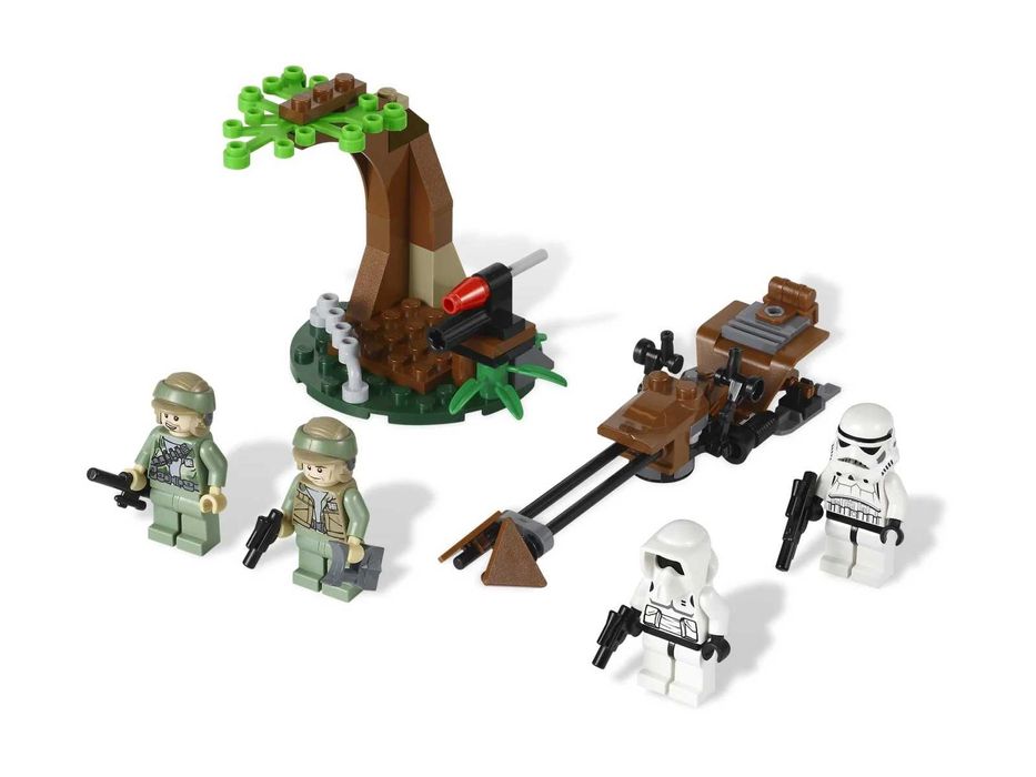 LEGO Star Wars 9489 - Endor Rebel Trooper- zestaw bitewny - Kompl 100%