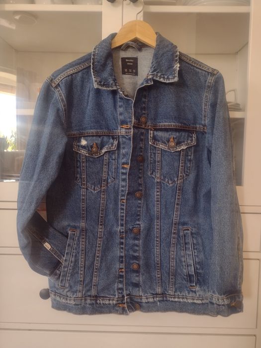 Kurtka jeansowa oversize xs/s/m