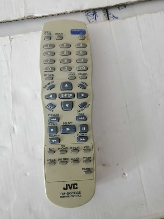 Pilot JVC RM-SXV033E do DVD oryginał