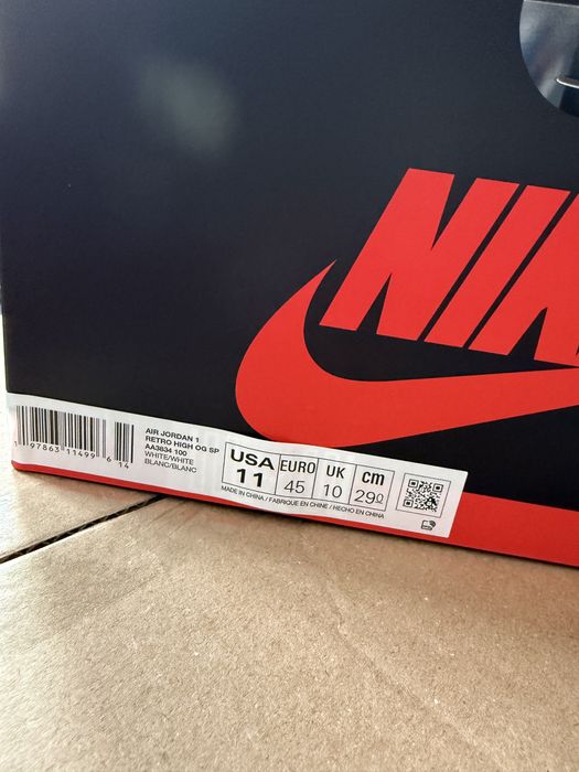 Nowe  Nike Air Jordan 1 High OG x V.A.A. Alaska