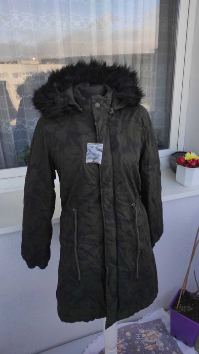 Bawelniana damska kurtka khaki Ltb