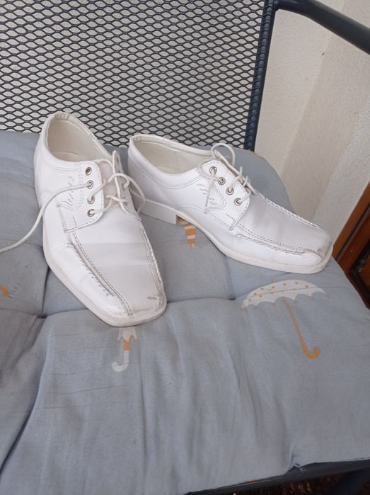 Buty komunijne chłopięce+rękawiczki
