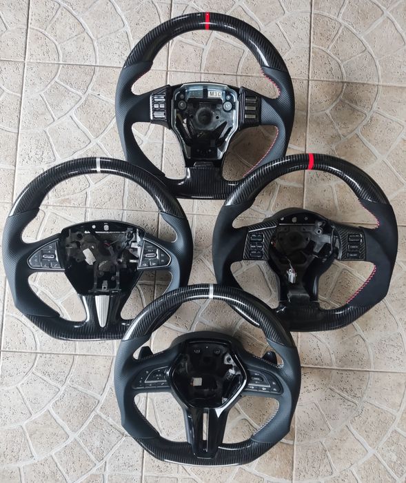 Руль в Карбоне Mini, BMW, Infinity,  Camaro, Porsche, Audi, Honda,