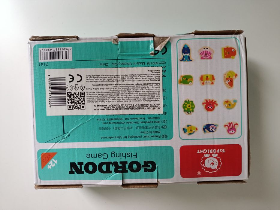 Gra zręcznościowa magnetyczna łowienie rybek