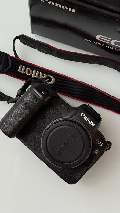 Canon EOS R + adapter