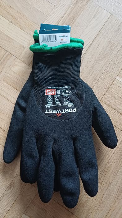 Rękawice robocze ocieplane, rozmiar 9