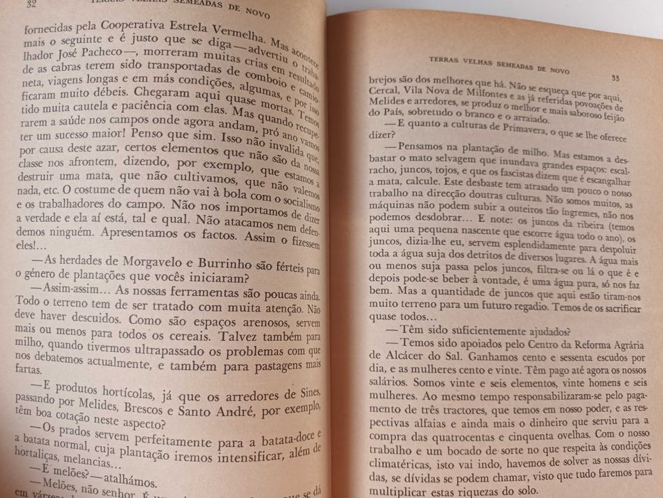 "Terras Velhas Semeadas de Novo" por Antunes da Silva