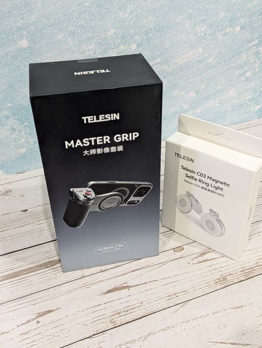 Акція‼️TELESIN Master Grip для iPhone 17 Pro / 17 Pro Max/тримач