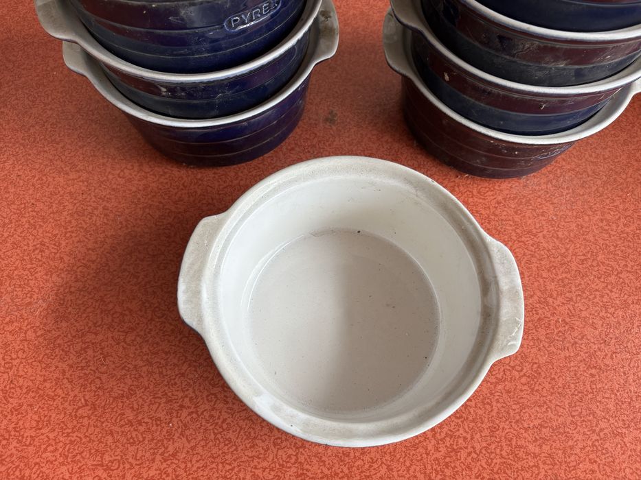 Conjunto de 10 pirex