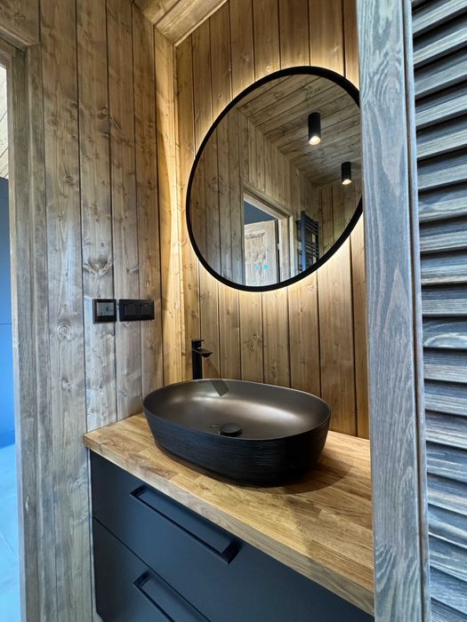 Domek drewniany na zgłoszenie/pozwolenie.