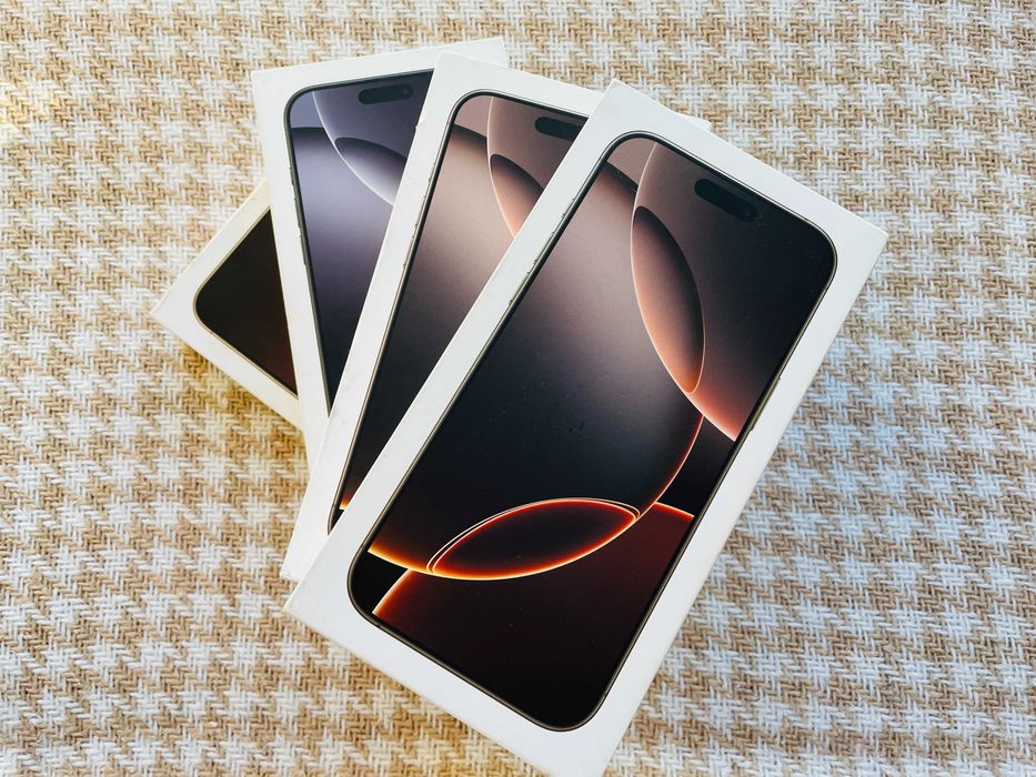 NEW IPHONE 16 PRO MAX 256 /512 Gb Desert / Black Titanium NEVERLOCK
