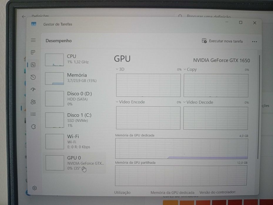 Gaming Lenovo Legion i5 9300H + GTX1650 + 24GB RAM + SSD + HDD