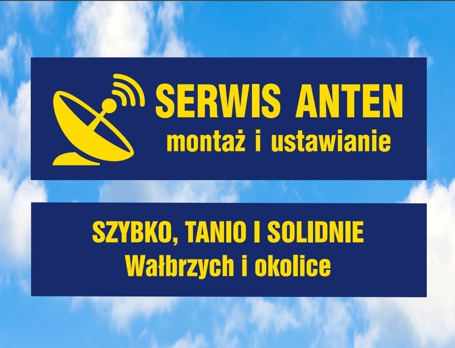Montaż anten satelitarnych, ustawienie anten satelitarnych, naprawy