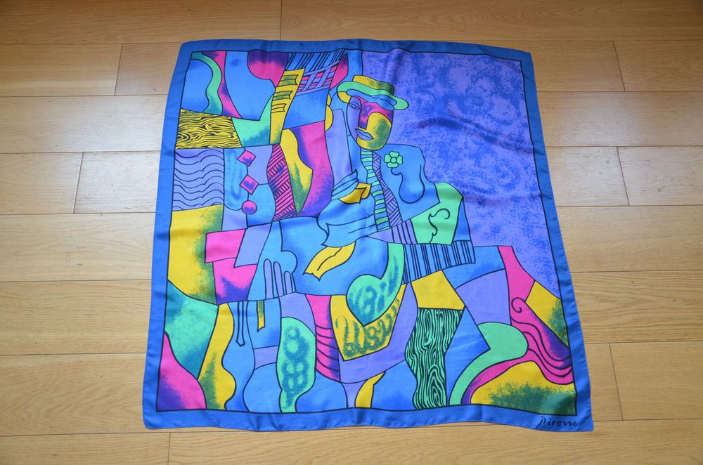 Picasso chusta/apaszka 100% sik jedwab