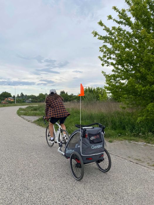 Qeridoo Qupa 1 Przyczepka Rowerowa