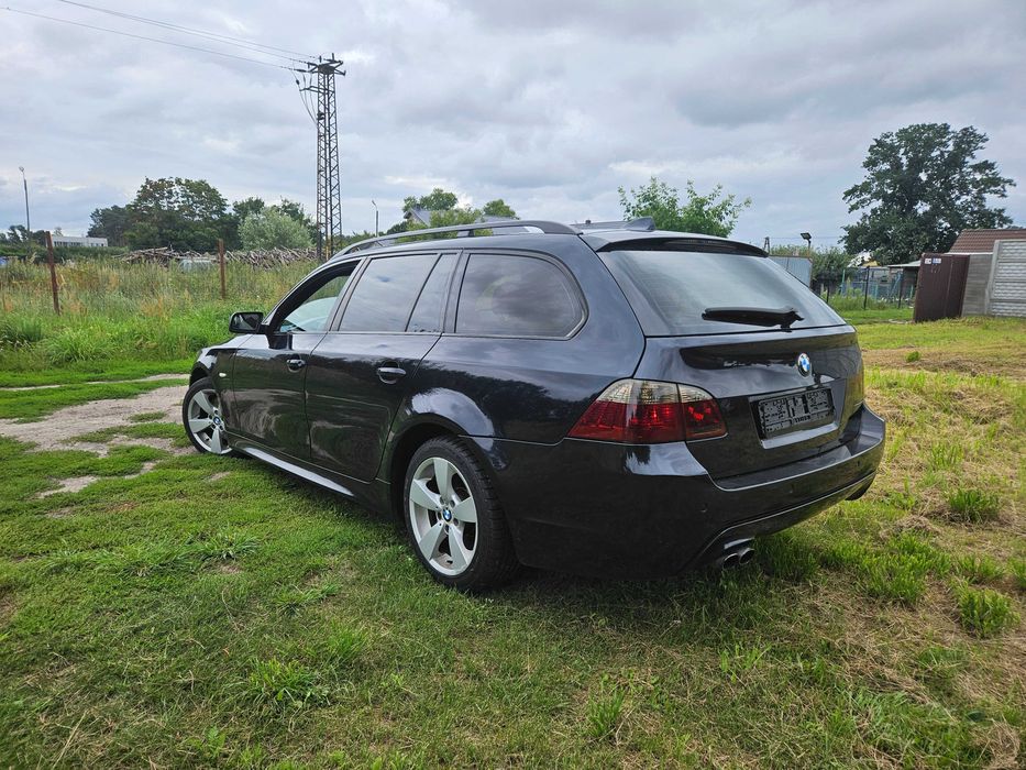Bmw e61 530xd 231km m-pakiet cic bi xenon skretny carbonschwarz CZESCI