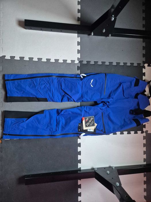 Nowe męskie extra spodnie membranowe hardshell Salewa Goretex PRO 50/L