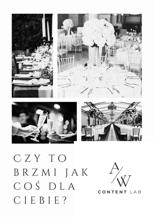 Realizacja ślubna | fofografia, reels, Instagram, wideo