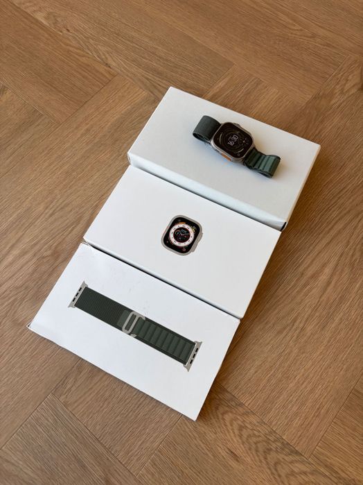 Idealny Apple Watch Ultra 49 mm  TITANIUM CELLULAR GPS Perfekcyjny!