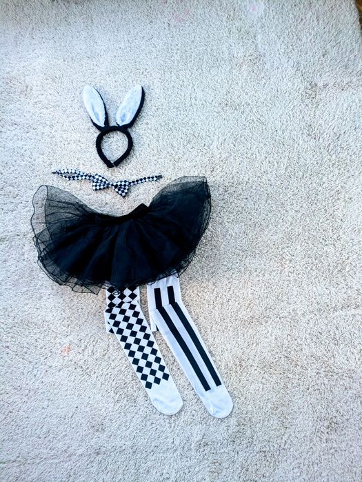 Костюм новорічний маскарадний карнавальний зайчика зайця кролика