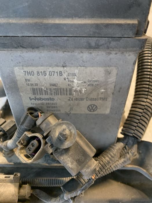 Webasto wodne 12V Volkswagen,Renault,Iveco Daily rozne