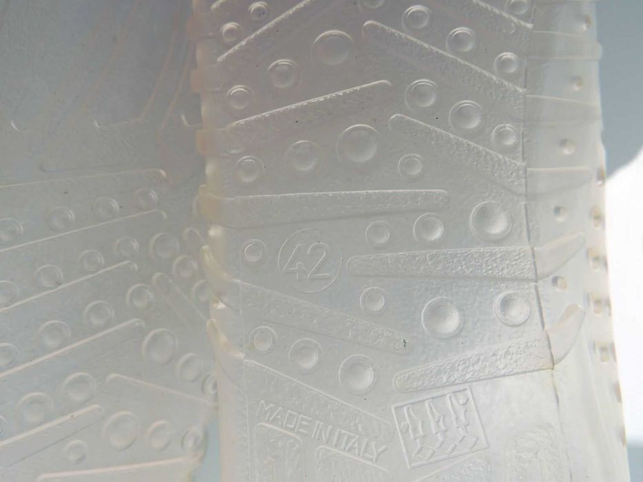 Przezroczyste balerinki/meliski roz 42