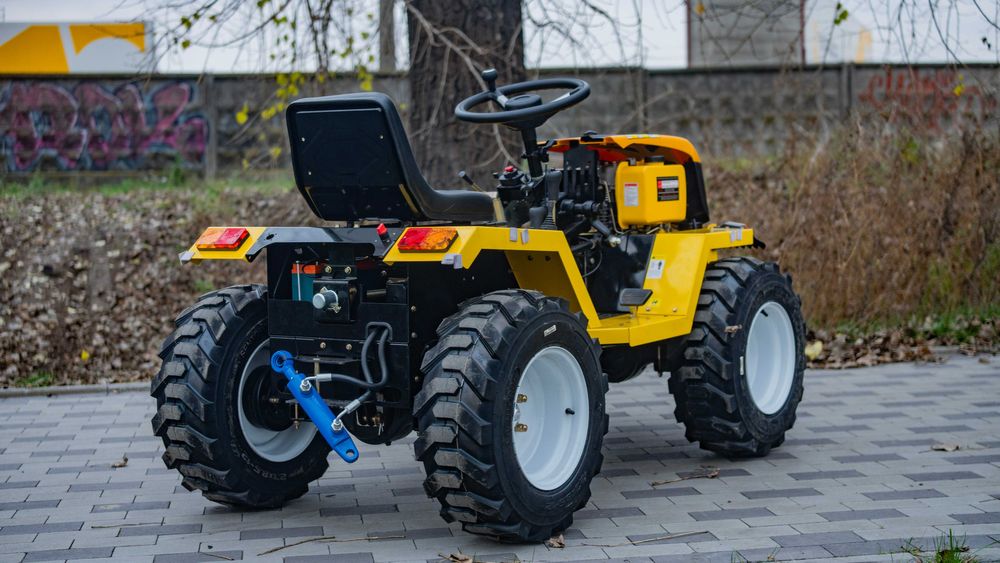 Мінітрактор AM-132DL 4x4! 2 Гідравліки! Переломка! BOM!